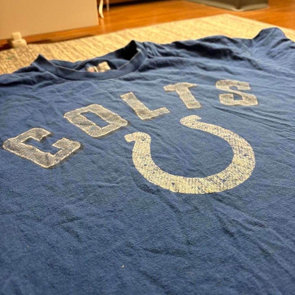 Nfl Men's Blue and Navy T-shirt